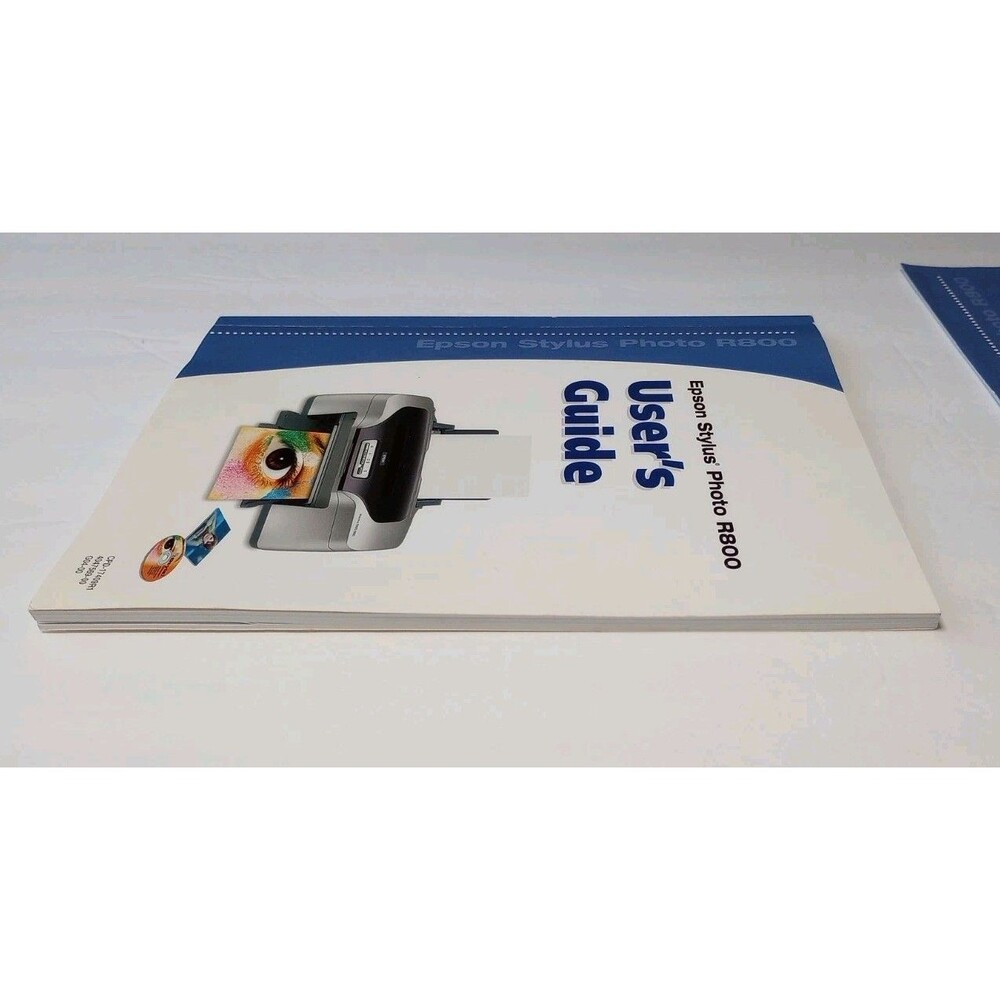 Epson Stylus Photo R800 User's Guide + Start Guide Used - Picture 3 of 8